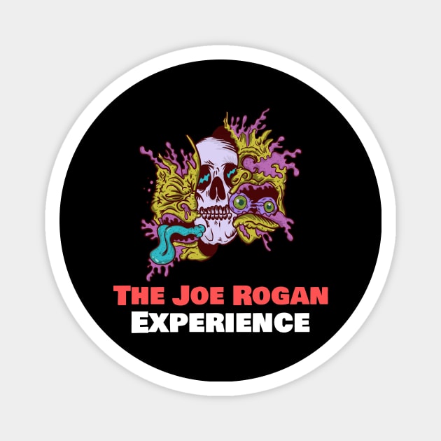 The Joe Rogan Experience Lsd skull Magnet by TeeTrendz